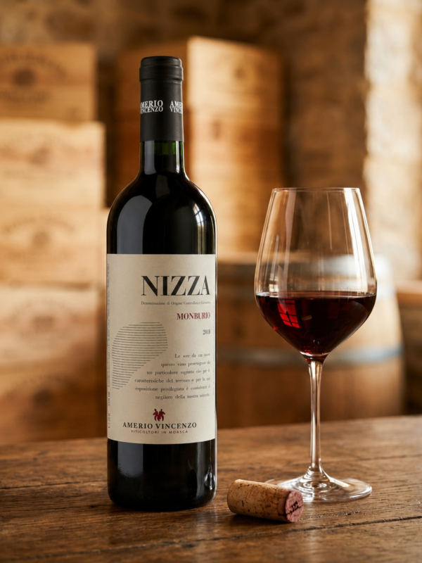Flaske Monburio Nizza Barbera d'Asti fra Amerio Vincenzo.