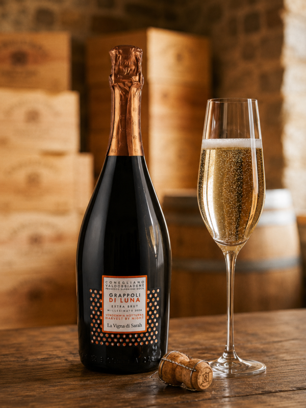 Flaske Prosecco Grappoli di Luna Extra Brut fra La Vigna di Sarah