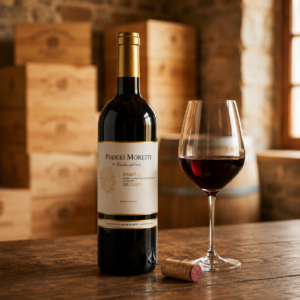 Flaske Barolo Brunate fra Poderi Moretti